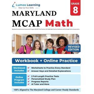 Maryland Comprehensive Assessment Program (MCAP) Test Practice: 8th Grade Math P